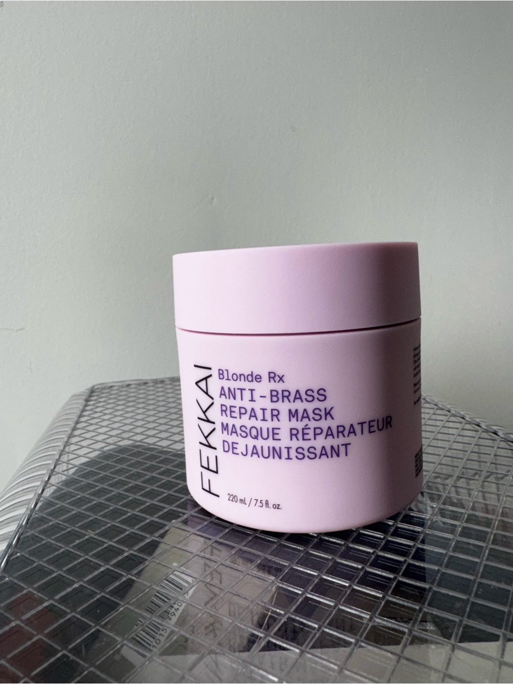 Fekkai Blonde Rx Anti-Brass Repair Mask – Pink